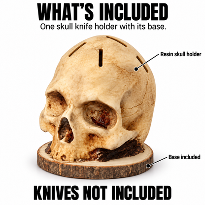 Skull Knife Holder