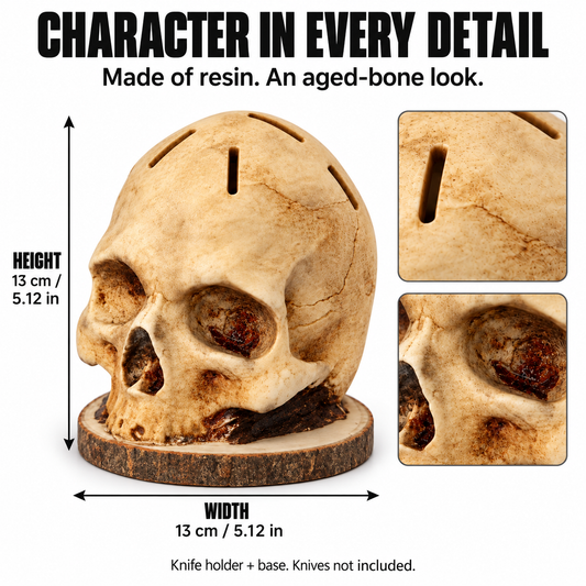 Skull Knife Holder