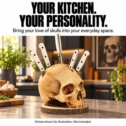 Skull Knife Holder
